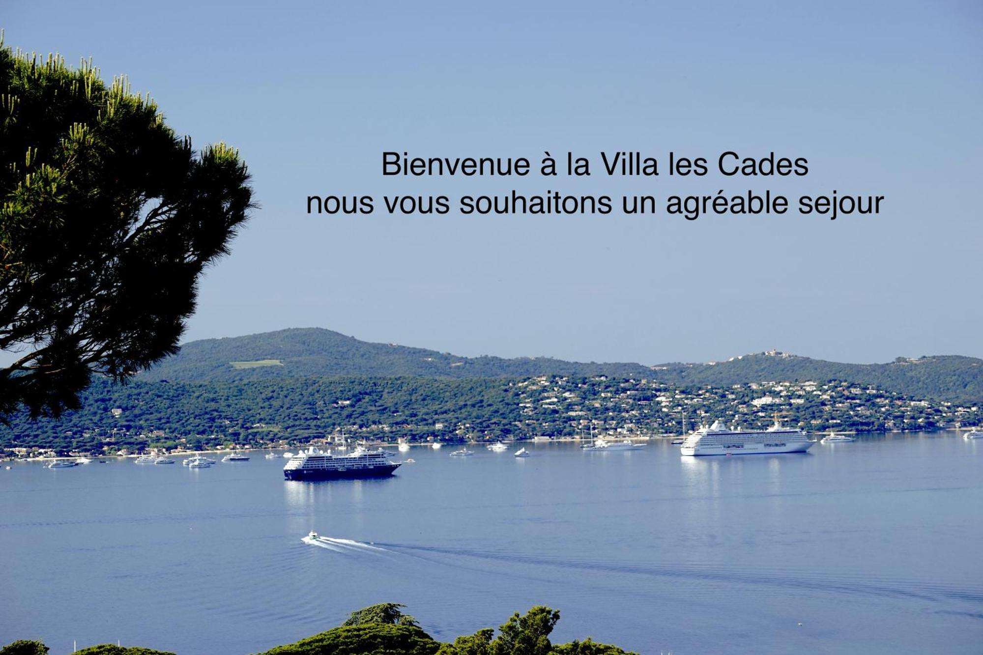 Villa Les Cades Sainte-Maxime Exterior foto